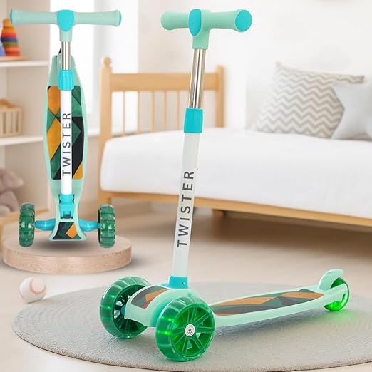 Storio Twister Kick Scooter with Adjustable Height